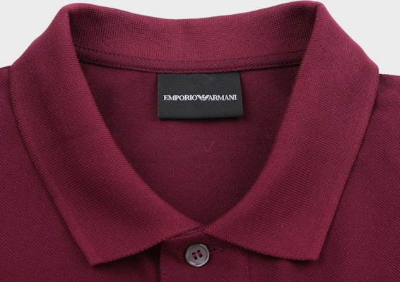 エンポリオアルマーニ イーグルロゴ刺繍入りポロシャツ ワインレッド 6L1FD7-1JTKZ-0397 Purchase エンポリオアルマーニ イーグルロゴ刺繍入りポロシャツ ワインレッド 6L1FD7-1JTKZ-0397
