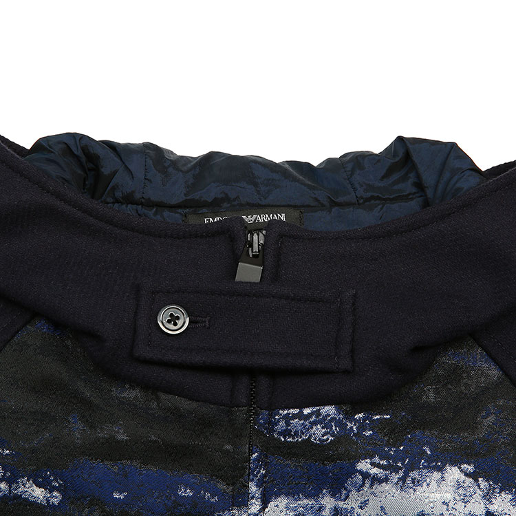 EMPORIO ARMANI  Printed Hooded Zip-Up Jacket Multicolor 51R330-51220-010 圖 4