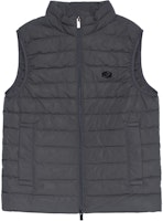 Emporio Armani Quilted Down Vest in Solid Iron Gray Color. 8N1BQ1-1NLRZ-0633 Emporio Armani Quilted Down Vest in Solid Iron Gray Color. 8N1BQ1-1NLRZ-0633