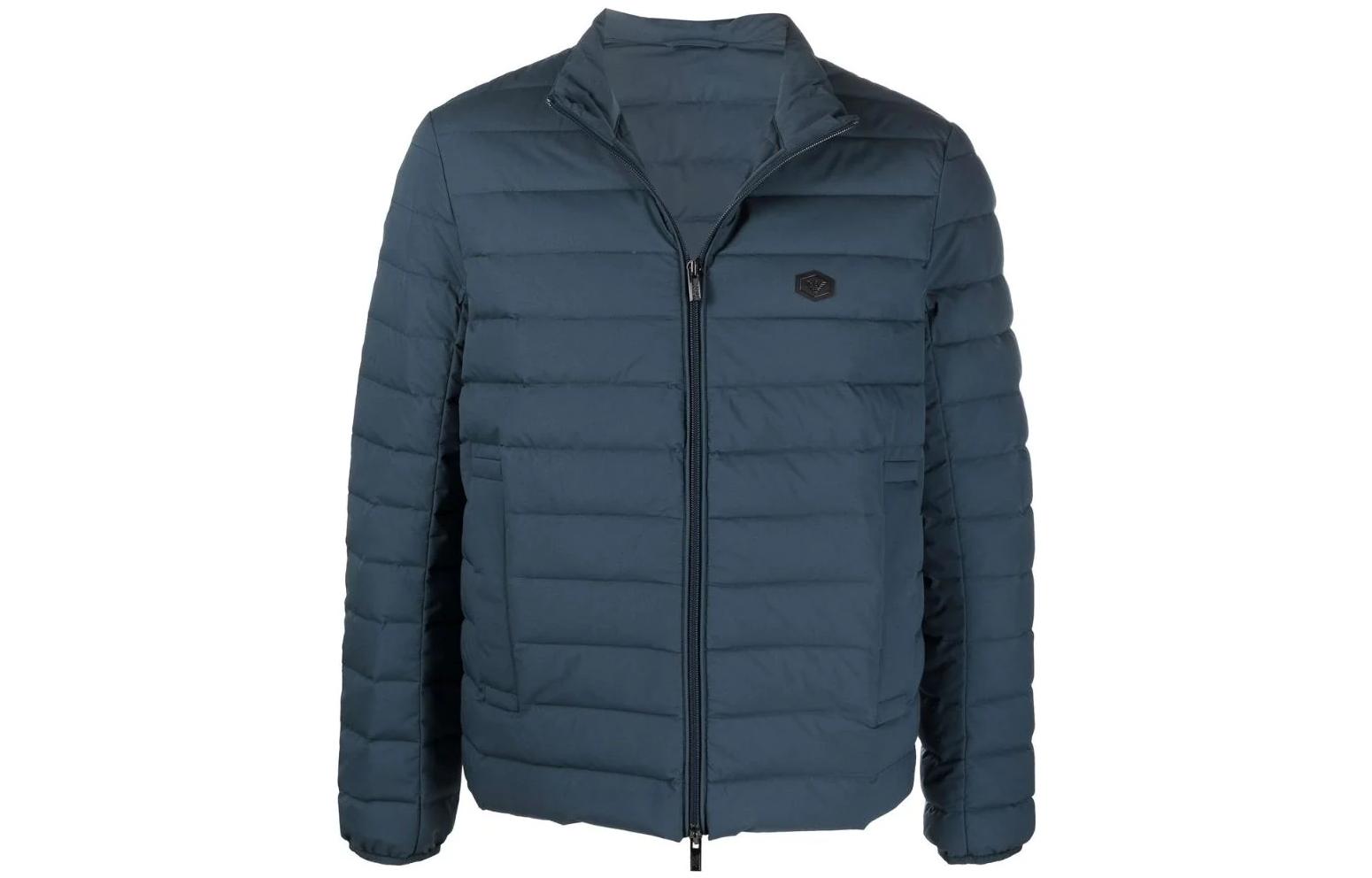 Order EMPORIO ARMANI Quilted Puffer Jacket Biru SS22 8N1BQ2-1NLRZ-0948