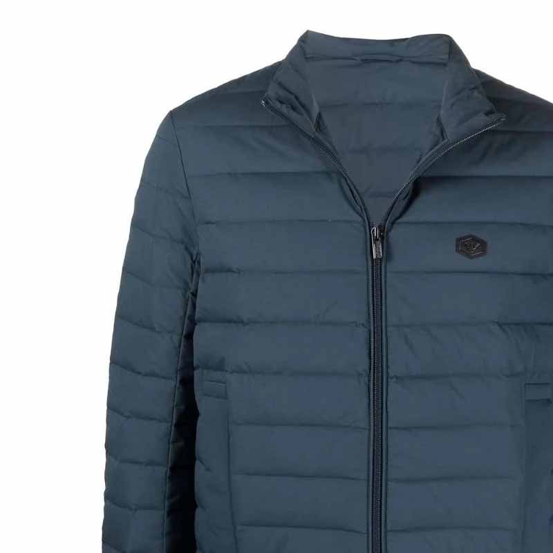 Sizing EMPORIO ARMANI Quilted Puffer Jacket Biru SS22 8N1BQ2-1NLRZ-0948