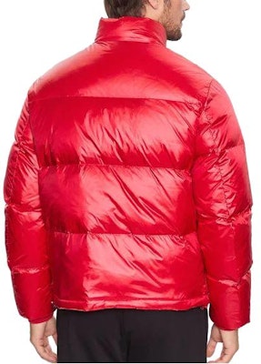 EMPORIO ARMANI Jaket Puff Leher Tinggi Zip Sulaman Merah. 8NZBP2-ZNYNZ-14AQ Lookbook EMPORIO ARMANI Jaket Puff Leher Tinggi Zip Sulaman Merah. 8NZBP2-ZNYNZ-14AQ