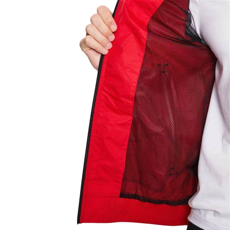 Emporio Armani  Red Logo Print Stand Collar Zip-Up Jacket. 3RPB11-PN27Z-1451 圖 6