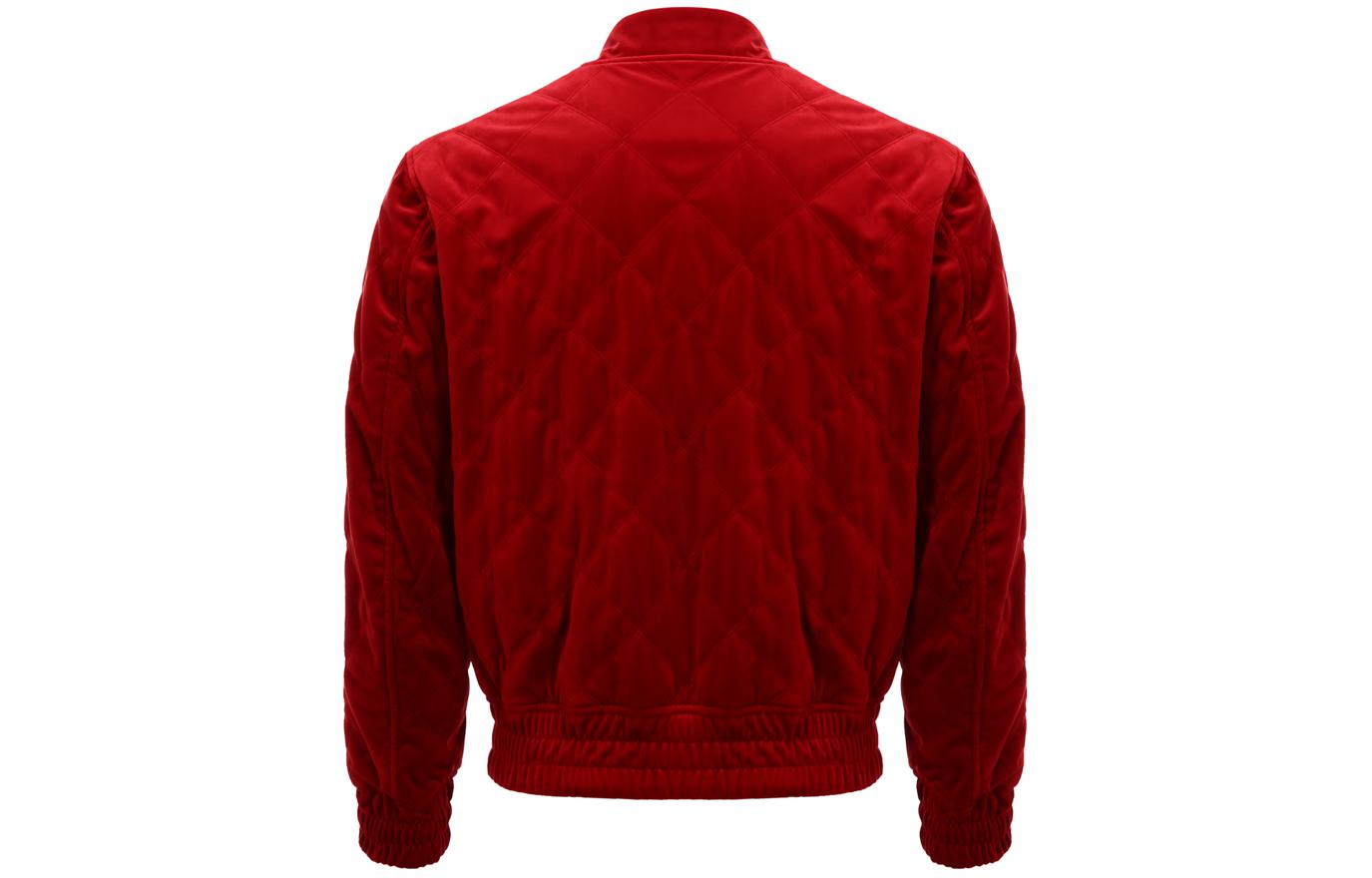 EMPORIO ARMANI  Red Logo Zip-Up Baseball Collar Cotton Jacket. 3H1B8E-1NGLZ-0361 圖 3