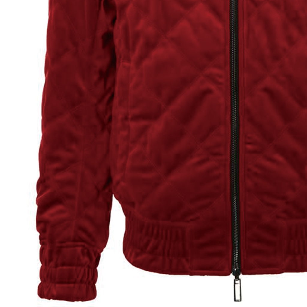 EMPORIO ARMANI  Red Logo Zip-Up Baseball Collar Cotton Jacket. 3H1B8E-1NGLZ-0361 圖 7