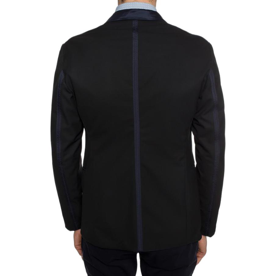 Emporio Armani  Reversible Black Solid Long Sleeve Blazer Jacket 21G74S-21573-999 圖 5