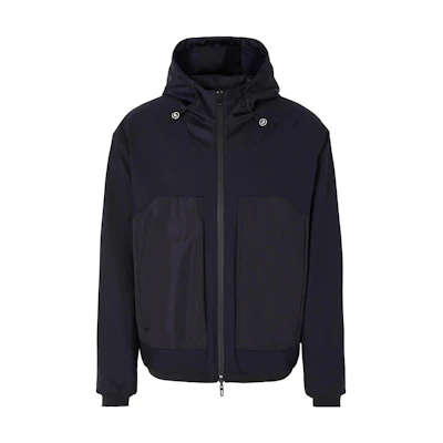 Emporio Armani Reversible Hooded Zip Jacket Navy Blue 6R1B861-NIDZ1-09B3