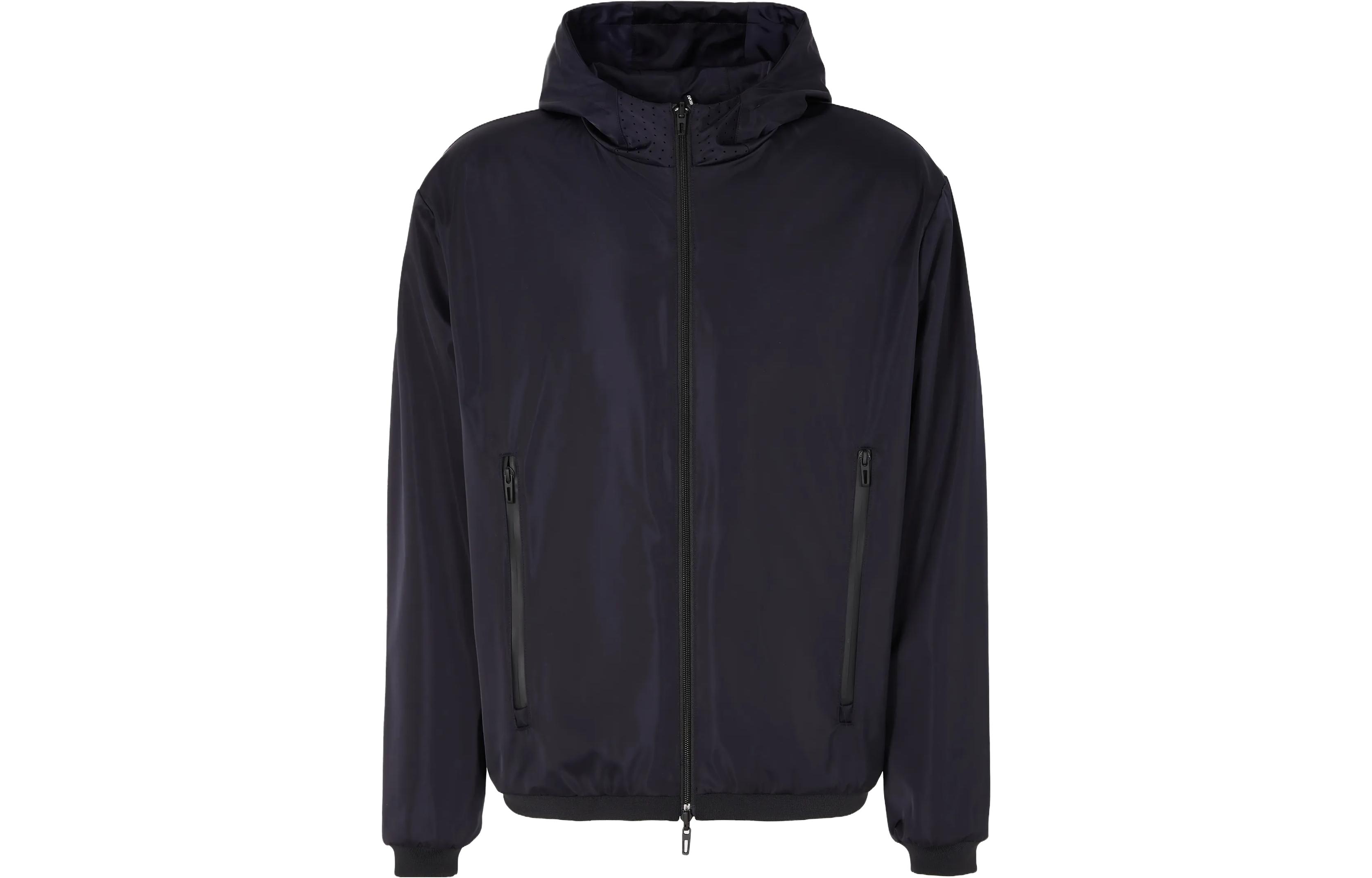 Emporio Armani  Reversible Hooded Zip Jacket Navy Blue 6R1B861-NIDZ1-09B3 圖 3