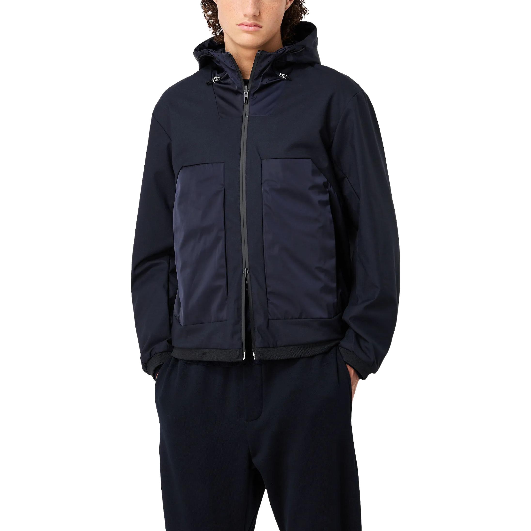 Emporio Armani  Reversible Hooded Zip Jacket Navy Blue 6R1B861-NIDZ1-09B3 圖 5