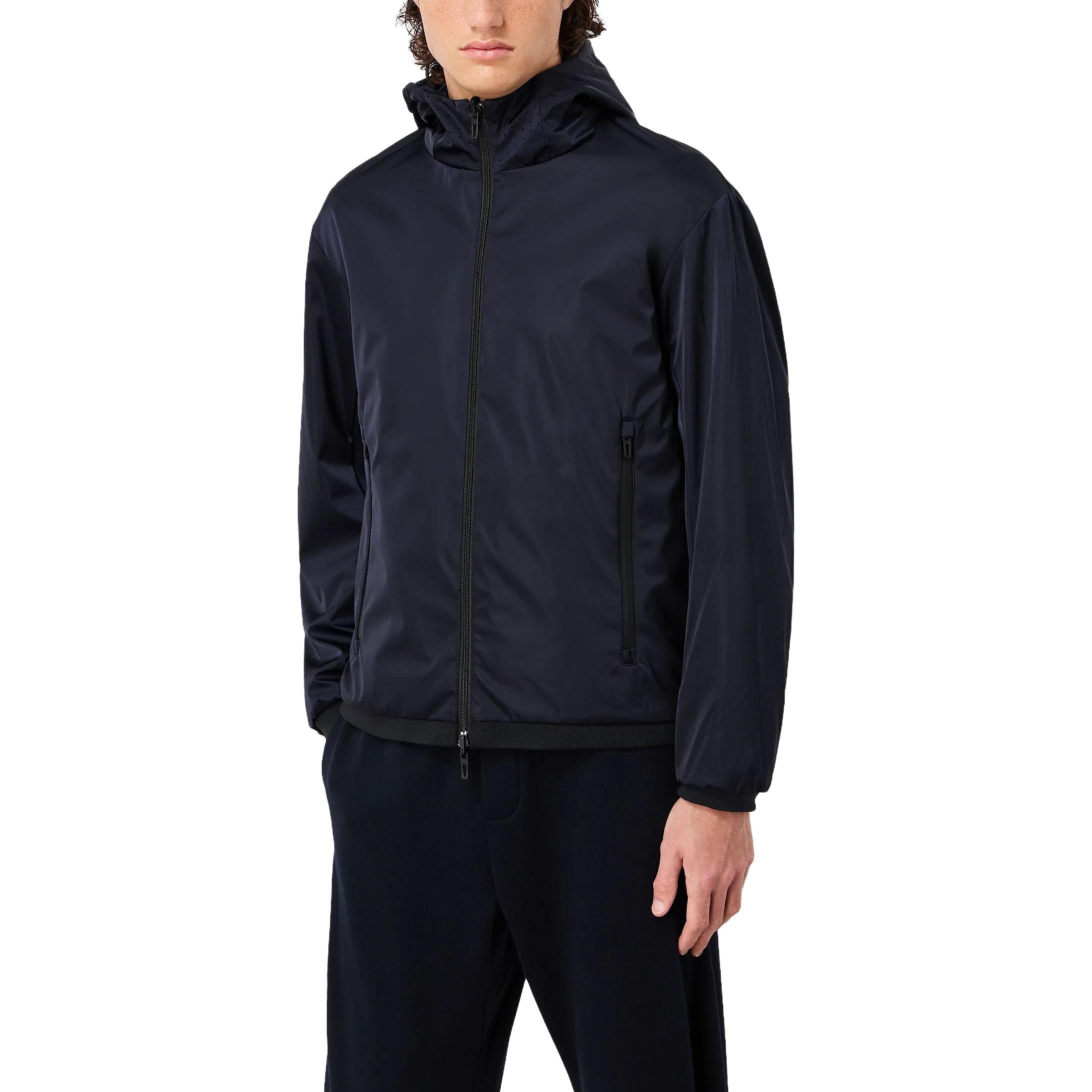 Emporio Armani  Reversible Hooded Zip Jacket Navy Blue 6R1B861-NIDZ1-09B3 圖 6
