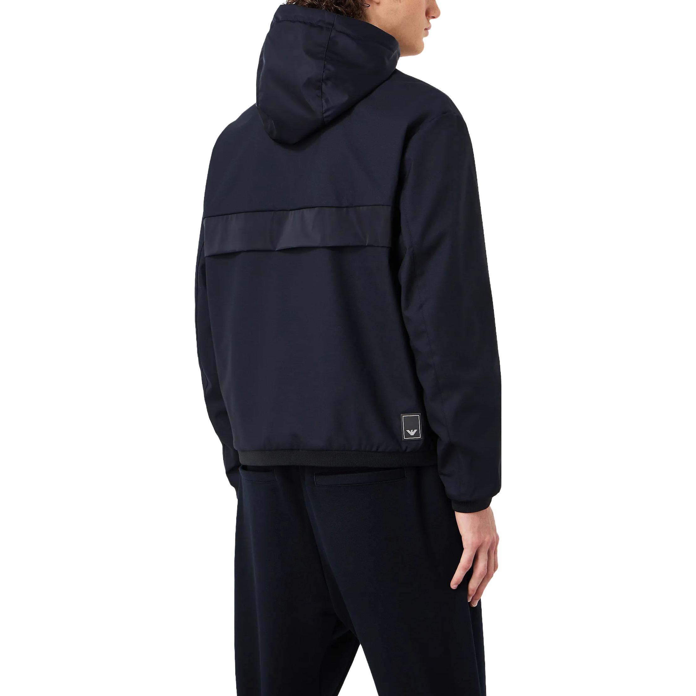 Emporio Armani  Reversible Hooded Zip Jacket Navy Blue 6R1B861-NIDZ1-09B3 圖 7