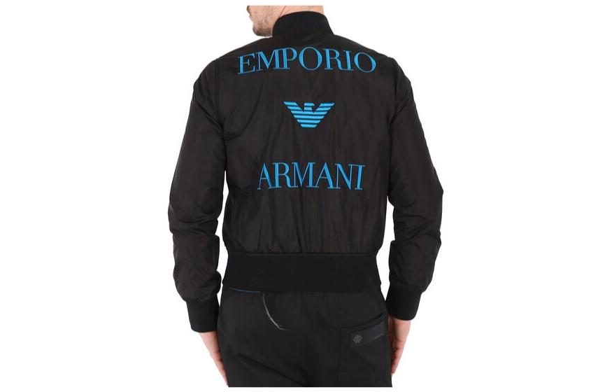 Emporio Armani  Reversible Logo Print Jacket Black 21R310-21004-999 圖 3