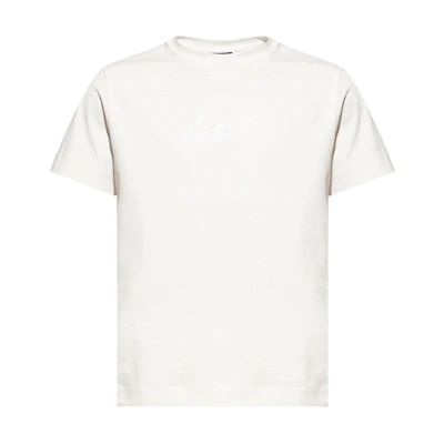 Emporio Armani Round Neck Pullover Short Sleeve T-Shirt White. 6D1TQ8-1JOCZ