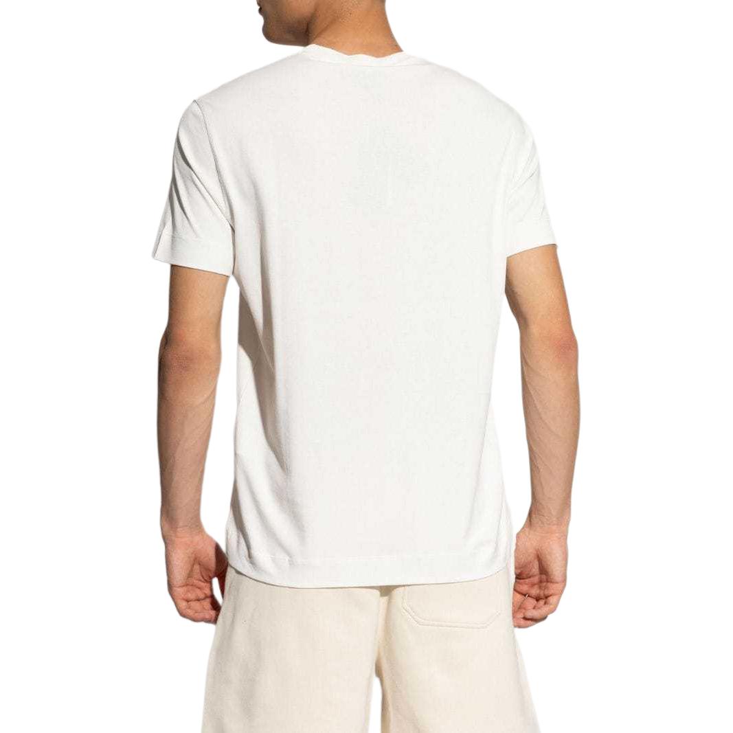 Emporio Armani  Round Neck Pullover Short Sleeve T-Shirt White. 6D1TQ8-1JOCZ 圖 5