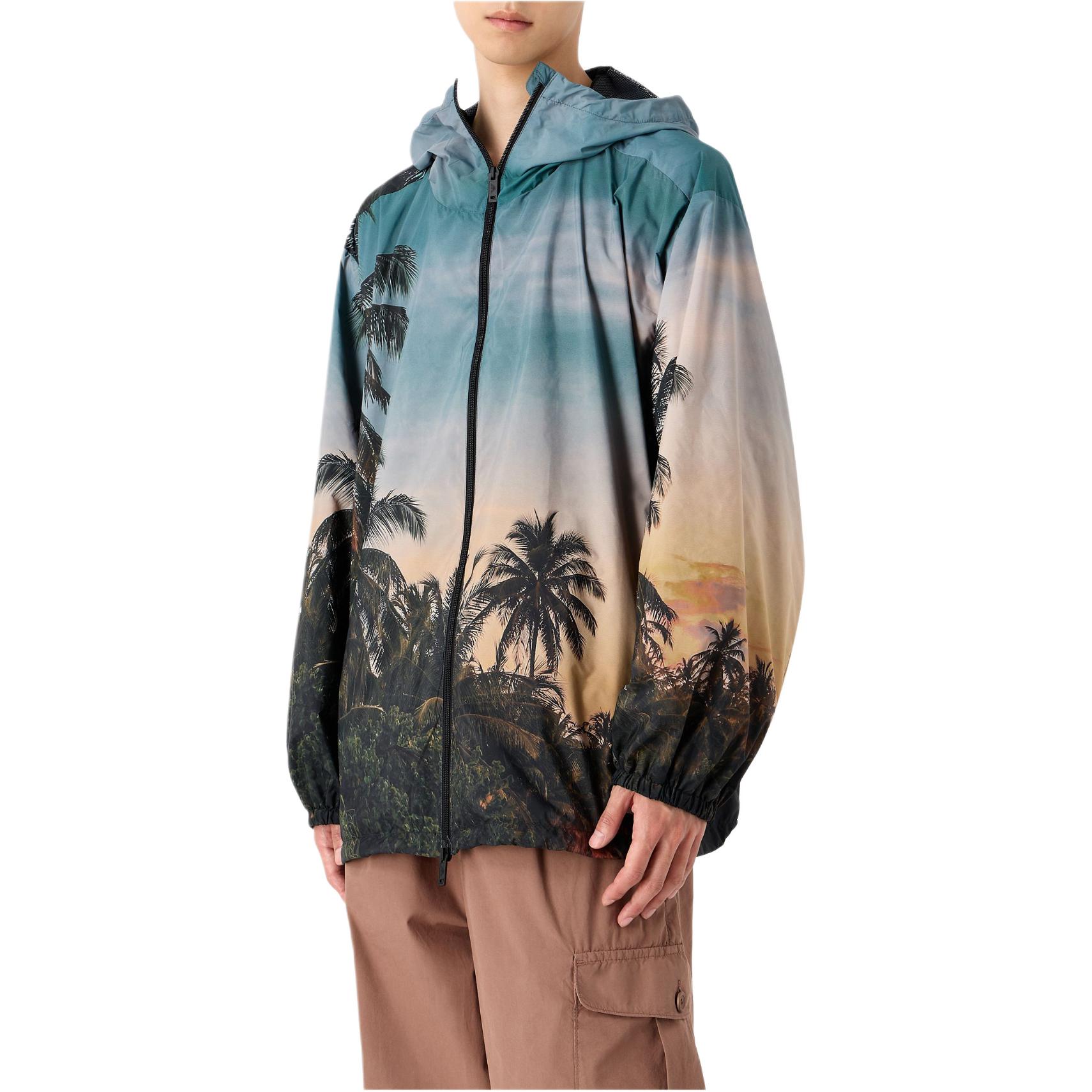 Emporio Armani  Scenic Print Hooded Zip Jacket Multi-Color. 3D1B8F-1K39Z-F513 圖 5