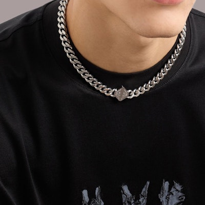 Emporio Armani Silver Geometric Steel Necklace. EGS3131040 Purchase Emporio Armani Silver Geometric Steel Necklace. EGS3131040