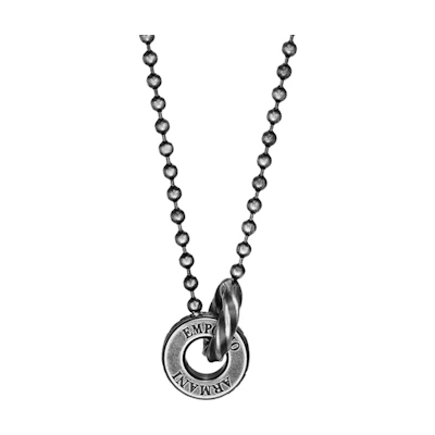 Emporio Armani Silver Stainless Steel Necklace - Qixi Limited Edition. EGS3027040