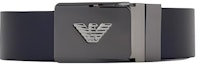 Buy Emporio Armani 海军蓝简约聚氨酯腰带 - 宽3.5厘米 Y4S623-YQ50X-87872