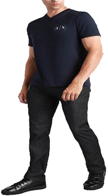 Emporio Armani Slim Fit Jeans Hitam SS22. 8N1J45-1D85Z-0005 Lookbook Emporio Armani Slim Fit Jeans Hitam SS22. 8N1J45-1D85Z-0005