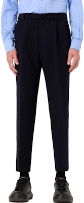 Emporio Armani 修身版型黑色中腰直筒休闲裤 6R1PC6-1NFTZ-0920 Shop Emporio Armani 修身版型黑色中腰直筒休闲裤 6R1PC6-1NFTZ-0920