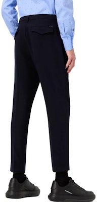 Emporio Armani 修身版型黑色中腰直筒休闲裤 6R1PC6-1NFTZ-0920 Purchase Emporio Armani 修身版型黑色中腰直筒休闲裤 6R1PC6-1NFTZ-0920