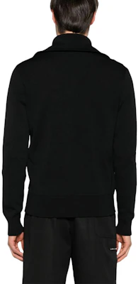 EMPORIO ARMANI 修身版黑色拉鍊休閒外套長袖 SS24 3D1BY4-1MF9Z-0999 Shop EMPORIO ARMANI 修身版黑色拉鍊休閒外套長袖 SS24 3D1BY4-1MF9Z-0999