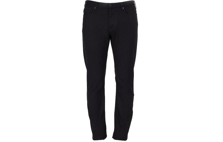 EMPORIO ARMANI  Slim Fit Cotton Logo Jeans Black 8N1J06-1DZ5Z-0999