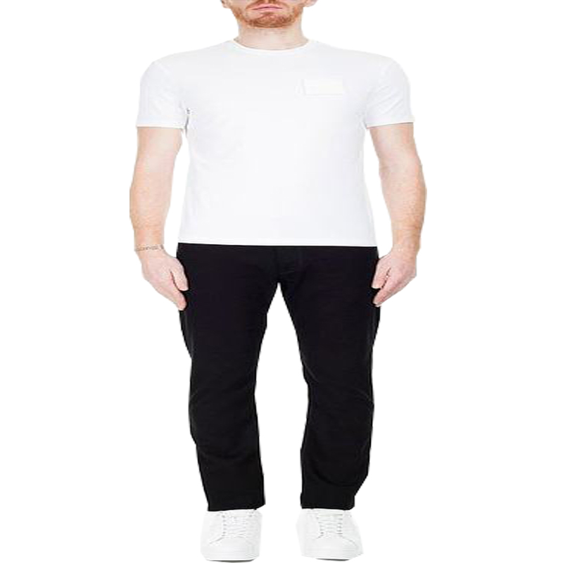 Lookbook EMPORIO ARMANI 修身版純棉標誌牛仔褲 黑色 8N1J06-1DZ5Z-0999