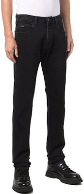 Emporio Armani 深藍色修身喇叭拉鍊牛仔褲 8N1J45-1G0IZ-0941 Shop Emporio Armani 深藍色修身喇叭拉鍊牛仔褲 8N1J45-1G0IZ-0941