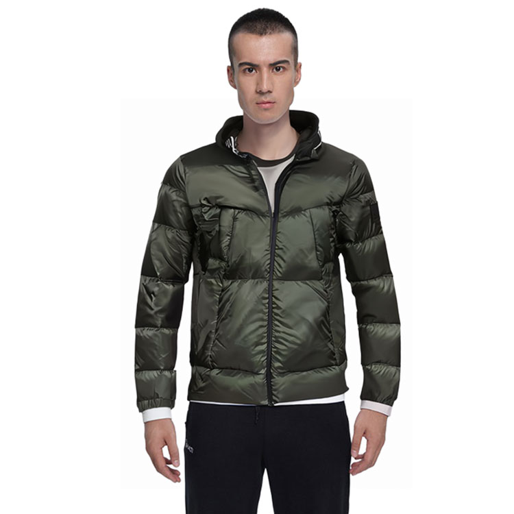 Emporio Armani  Slim Fit Lettered Collar Green Long Sleeve Jacket. 6RPB33-PNEOZ-1845 圖 5