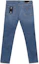 Lookbook Emporio Armani 修身版型浅蓝色牛仔裤 带鹰标志 SS22. 8N1J06-1G0LZ-0943