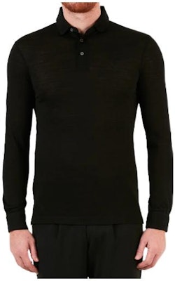 エンポリオ アルマーニ スリムフィット 長袖 ポロシャツ ブラック 6K1F76-1JBZZ-0999 Order エンポリオ アルマーニ スリムフィット 長袖 ポロシャツ ブラック 6K1F76-1JBZZ-0999