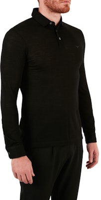 エンポリオ アルマーニ スリムフィット 長袖 ポロシャツ ブラック 6K1F76-1JBZZ-0999 Purchase エンポリオ アルマーニ スリムフィット 長袖 ポロシャツ ブラック 6K1F76-1JBZZ-0999