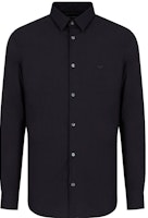 Emporio Armani Slim Fit Long Sleeve Shirt Black 8N1C091N-I9Z1-0999 Emporio Armani Slim Fit Long Sleeve Shirt Black 8N1C091N-I9Z1-0999