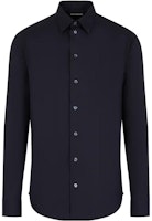 Emporio Armani Slim Fit Long Sleeve Solid Color Button-Up Shirt. H41SM0-010F4-1923 Emporio Armani Slim Fit Long Sleeve Solid Color Button-Up Shirt. H41SM0-010F4-1923