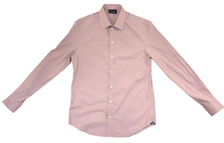 Order Emporio Armani 修身长袖纯色纽扣衬衫 H41SM0-010F4-1923