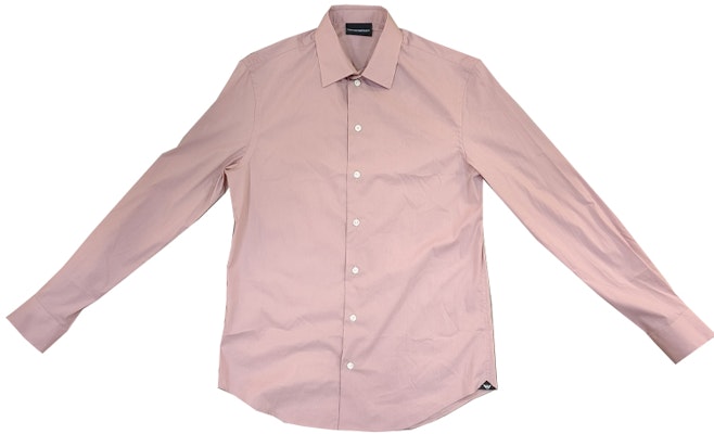 Emporio Armani 修身长袖纯色纽扣衬衫 H41SM0-010F4-1923 Order Emporio Armani 修身长袖纯色纽扣衬衫 H41SM0-010F4-1923