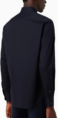 Emporio Armani 修身长袖纯色纽扣衬衫 H41SM0-010F4-1923 Sizing Emporio Armani 修身长袖纯色纽扣衬衫 H41SM0-010F4-1923