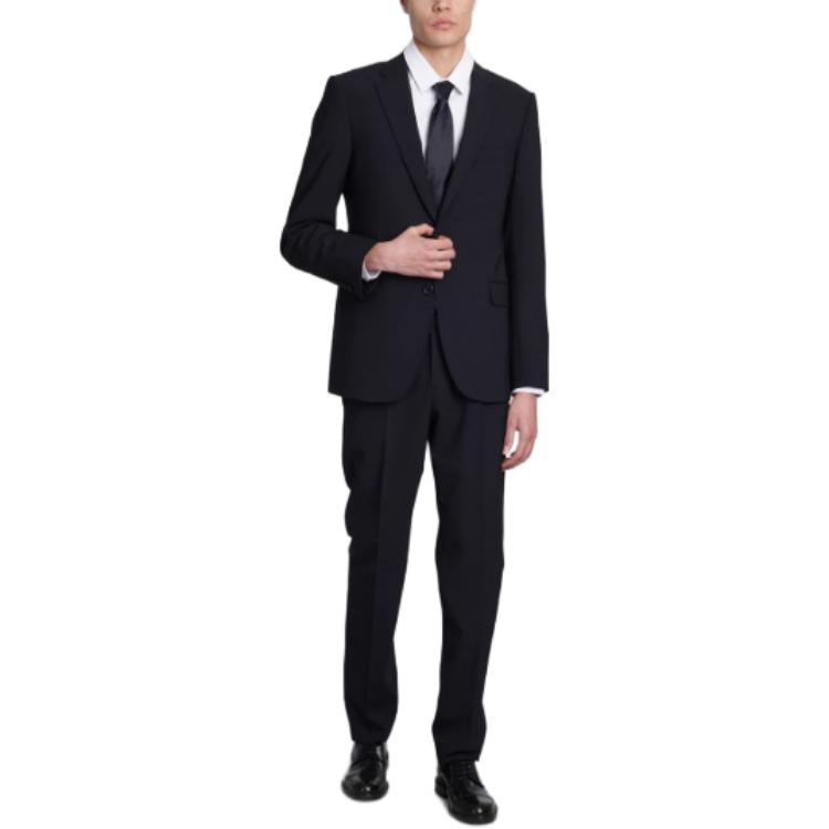 EMPORIO ARMANI  Slim Fit Long Sleeve White Button-Down Shirt. 01C35-T0130-C100 圖 4