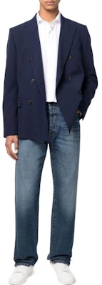 Emporio Armani Slim Fit Kemeja Lengan Panjang Putih SS22 Polos Button-Down. 8N1CD4-1NB1Z-0100 Details for Emporio Armani Slim Fit Kemeja Lengan Panjang Putih SS22 Polos Button-Down. 8N1CD4-1NB1Z-0100