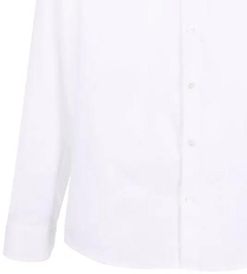 Emporio Armani Slim Fit Kemeja Lengan Panjang Putih SS22 Polos Button-Down. 8N1CD4-1NB1Z-0100 Sizing Emporio Armani Slim Fit Kemeja Lengan Panjang Putih SS22 Polos Button-Down. 8N1CD4-1NB1Z-0100