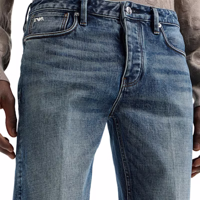 安普里奥·阿玛尼 修身低腰长款牛仔裤 蓝色洗水 6D1J75-1DTSZ-0942 Sizing 安普里奥·阿玛尼 修身低腰长款牛仔裤 蓝色洗水 6D1J75-1DTSZ-0942