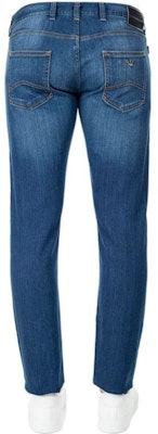 Emporio Armani 修身版型中腰藍色牛仔褲 6G1J10-1DLRZ-0942 Shop Emporio Armani 修身版型中腰藍色牛仔褲 6G1J10-1DLRZ-0942