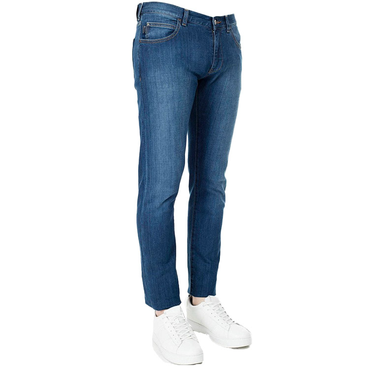 Purchase Emporio Armani 修身版型中腰藍色牛仔褲 6G1J10-1DLRZ-0942