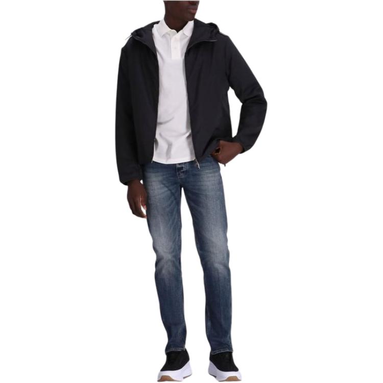 Emporio Armani  Slim Fit Mid-Rise Logo Zipper Jeans Blue. 3D1J75-1DRNZ-0942 圖 4