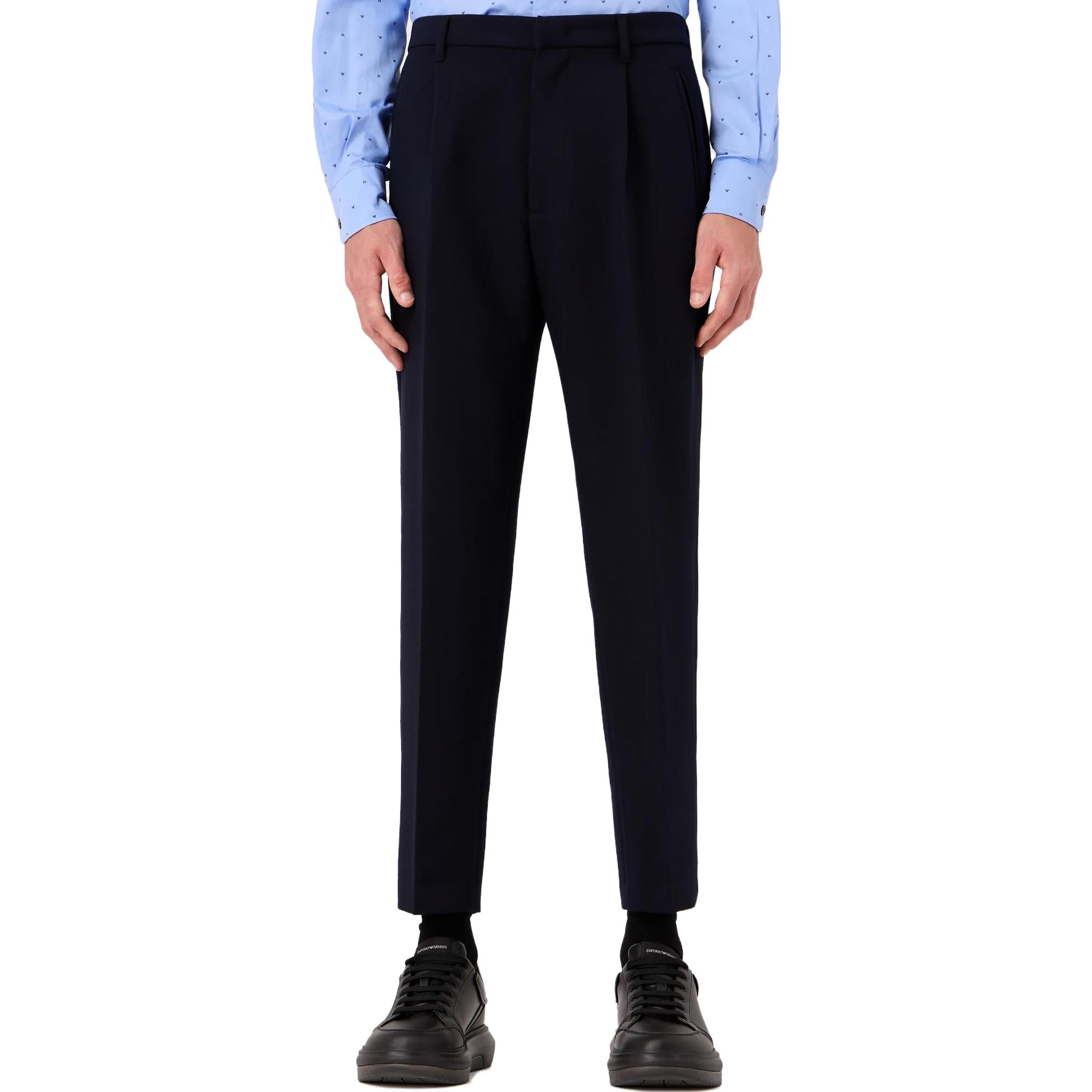 Emporio Armani  Slim Fit Mid-Rise Navy Blue Jeans 6R1P71-1NGMZ-0999 圖 3