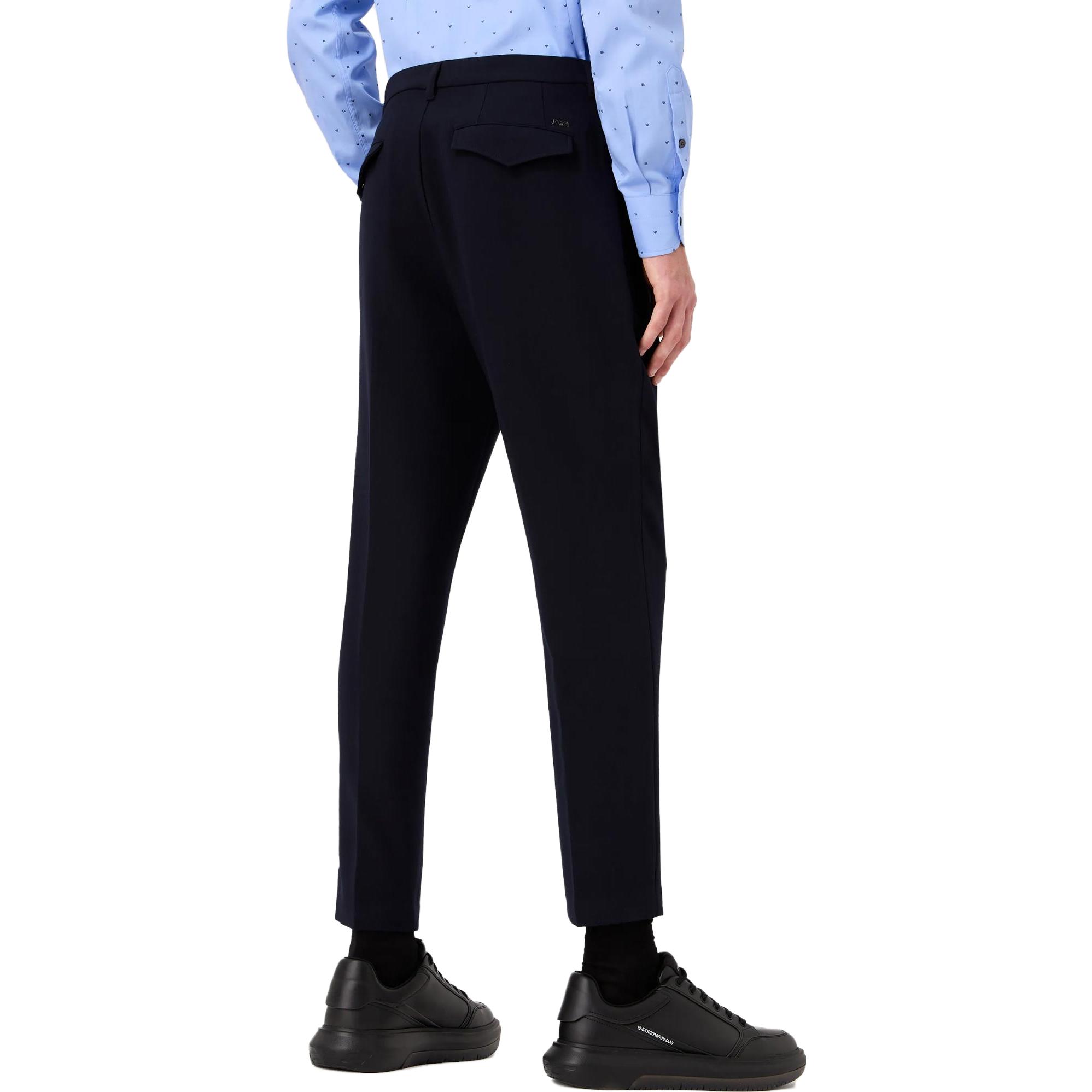 Emporio Armani  Slim Fit Mid-Rise Navy Blue Jeans 6R1P71-1NGMZ-0999 圖 4