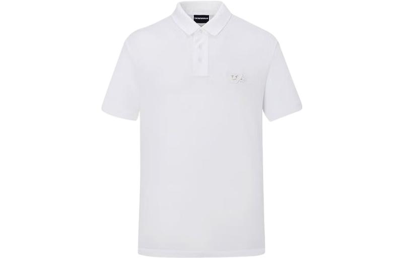 Emporio Armani  Slim Fit Solid Logo Polo Shirt 3L1FFZ-1JUVZ-0101