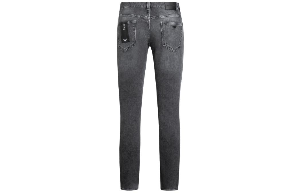 EMPORIO ARMANI  Slim Straight Button-Fly Jeans Denim Black SS24. 3D1J16-1D12Z-0006 圖 3