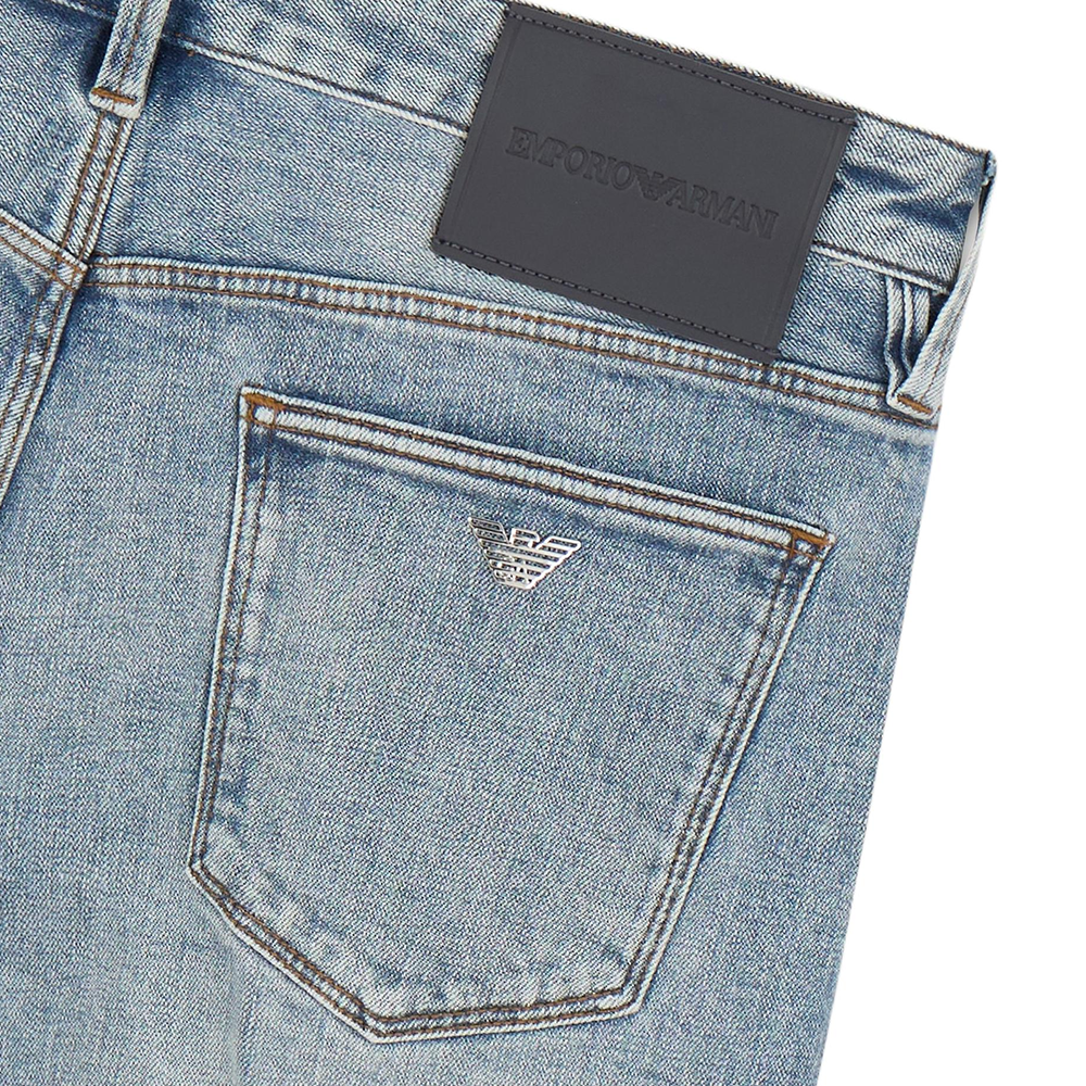 Emporio Armani  Slim Straight Low-Rise Blue Jeans 6D1J75-1DTSZ-0943 圖 3